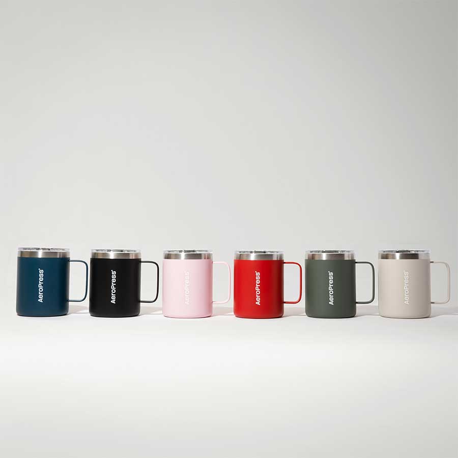 AeroPress Travel Coffee Mug - Cream