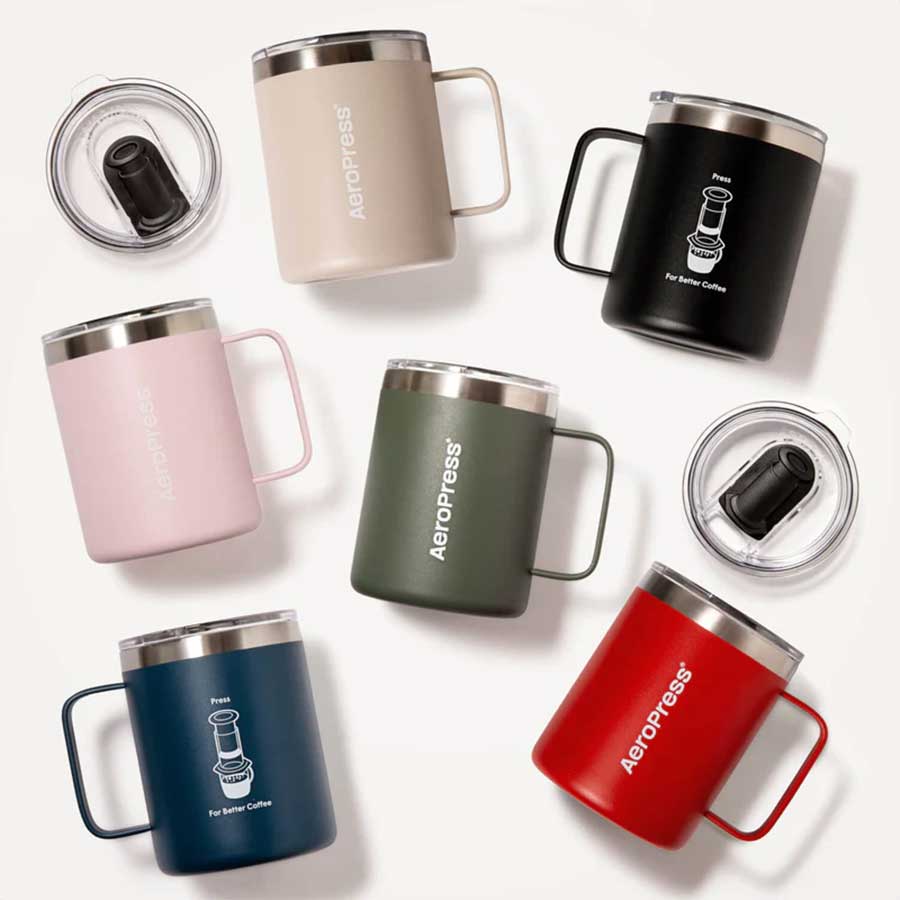 AeroPress Travel Coffee Mug - Green