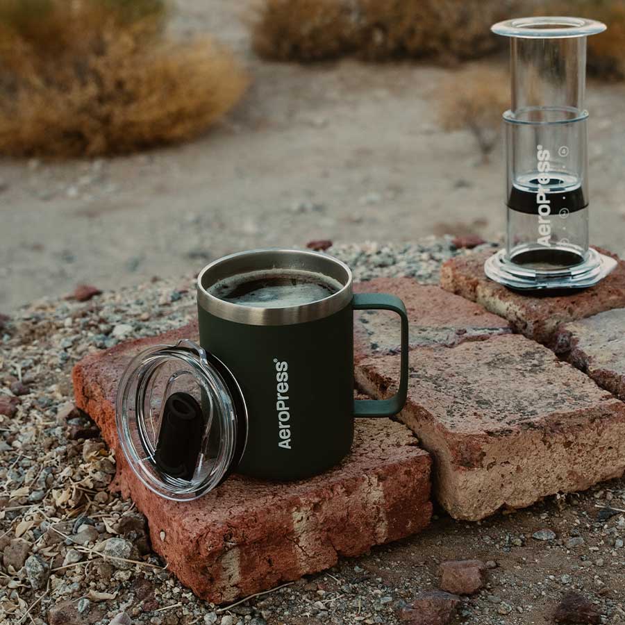 AeroPress Travel Coffee Mug - Green