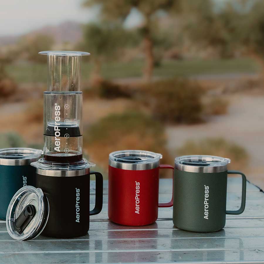 AeroPress Travel Coffee Mug - Green