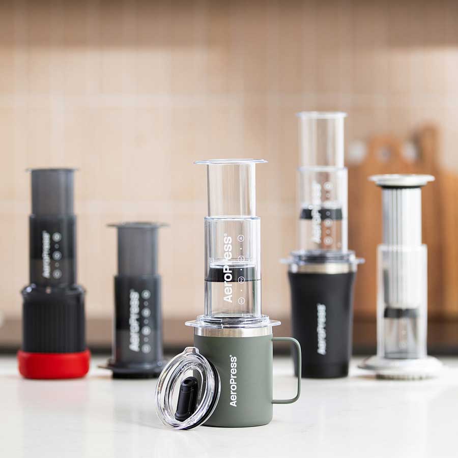 AeroPress Travel Coffee Mug - Green