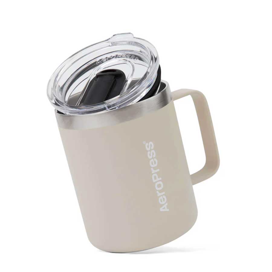 AeroPress Travel Coffee Mug - Cream