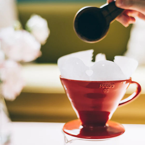 Coffee Dripper V60 02 Ceramic - Red