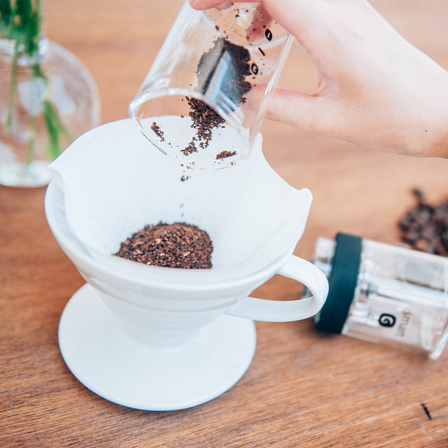 Coffee Dripper V60 02 Ceramic - White