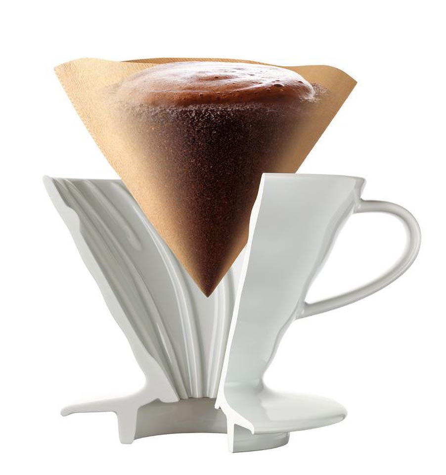 Coffee Dripper V60 02 Ceramic - White