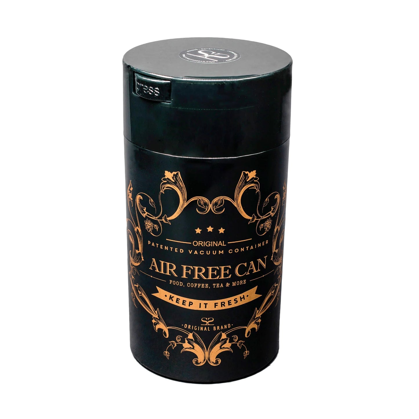 Espresso Gear Vacuum Can Black 500g