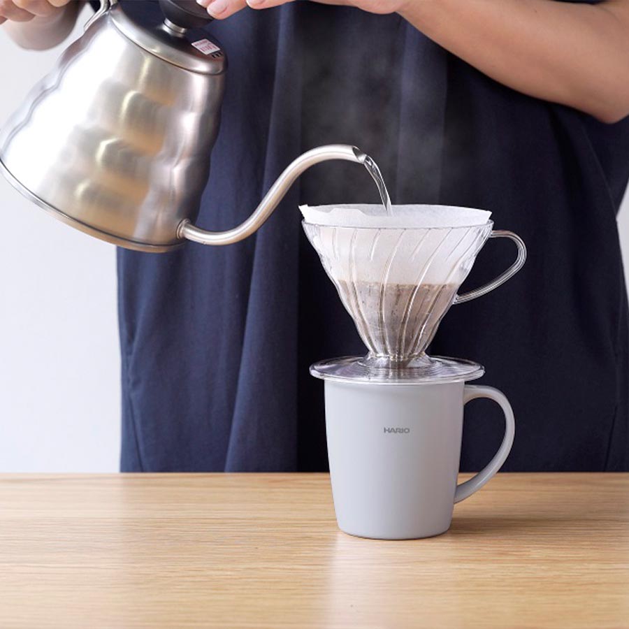 Heat Retention Mug with Lid 300 ml - Grey