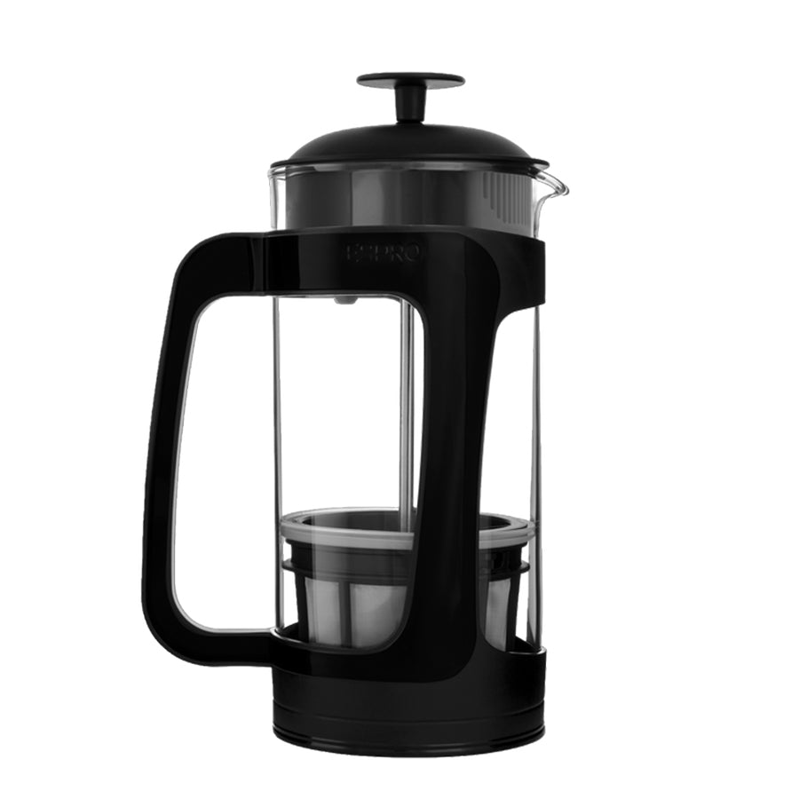 P3 French Press Coffee Maker 32oz/950ml - Black