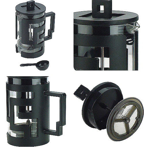 Tiamo French Press Glass 0.8L