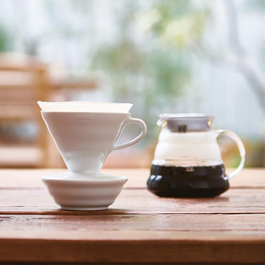 V60 Drip Tray Ceramic 120ml - White