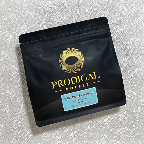 Espresso au lait mélangé