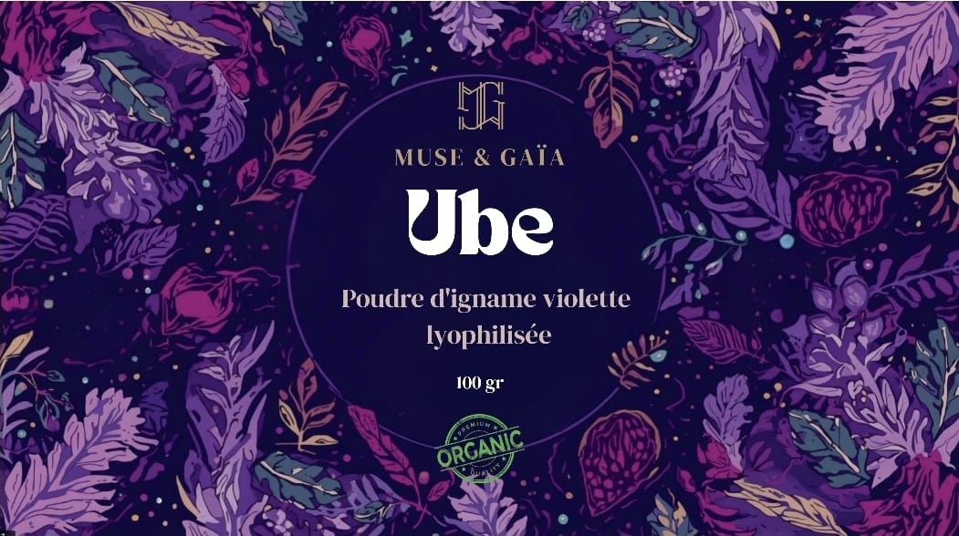 UBE - Poudre d'igname violette lyophilisée